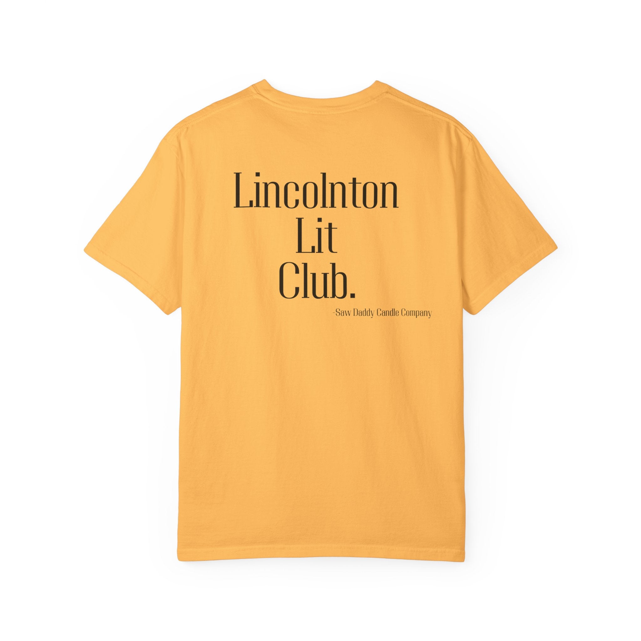 Lincolnton Lit Club T-Shirt — Literary Book Club Tee with 'Saw Shady' Chest Graphic