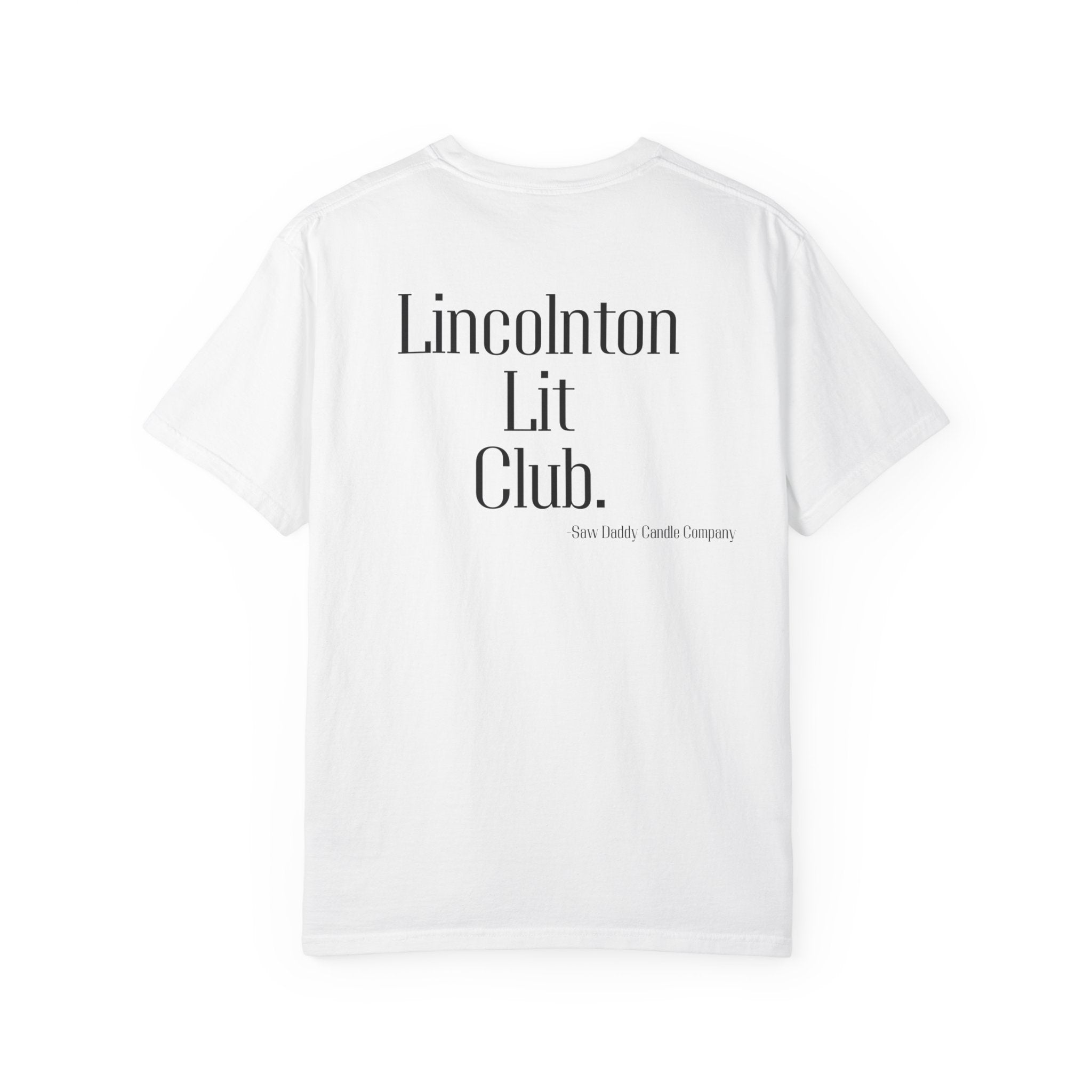 Lincolnton Lit Club T-Shirt — Literary Book Club Tee with 'Saw Shady' Chest Graphic