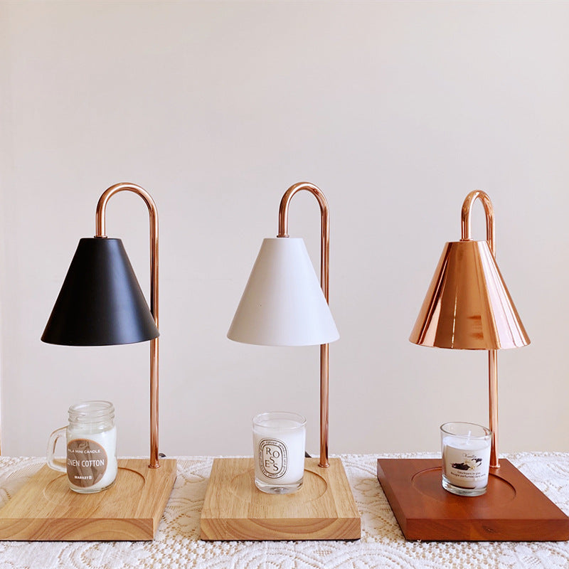 Electric Aromatherapy Wax Melt Warmer | Flameless Candle Lamp & Essential Oil Diffuser | Safe Night-Light Warmer for Home & Bedroom Décor