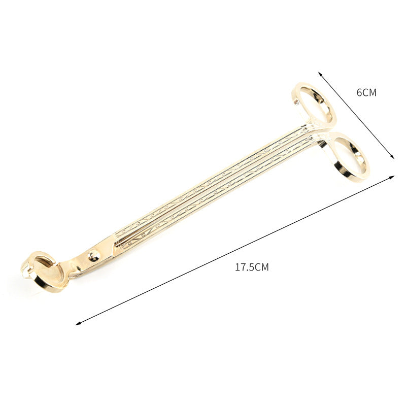 Stainless Steel Wick Trimmer | Modern Candle Care Tool | Precision Wick Cutter for Clean, Even Candle Burns