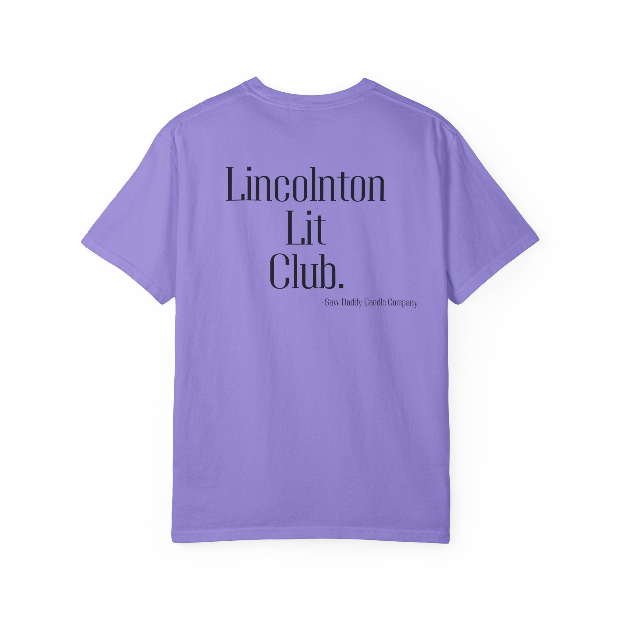 Lincolnton Lit Club T-Shirt — Literary Book Club Tee with 'Saw Shady' Chest Graphic