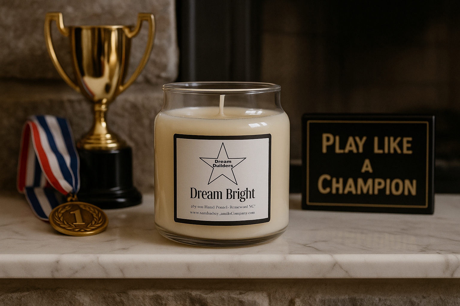 Dream Bright | Signature Candle for a Cause | Small-Batch Luxury Gift