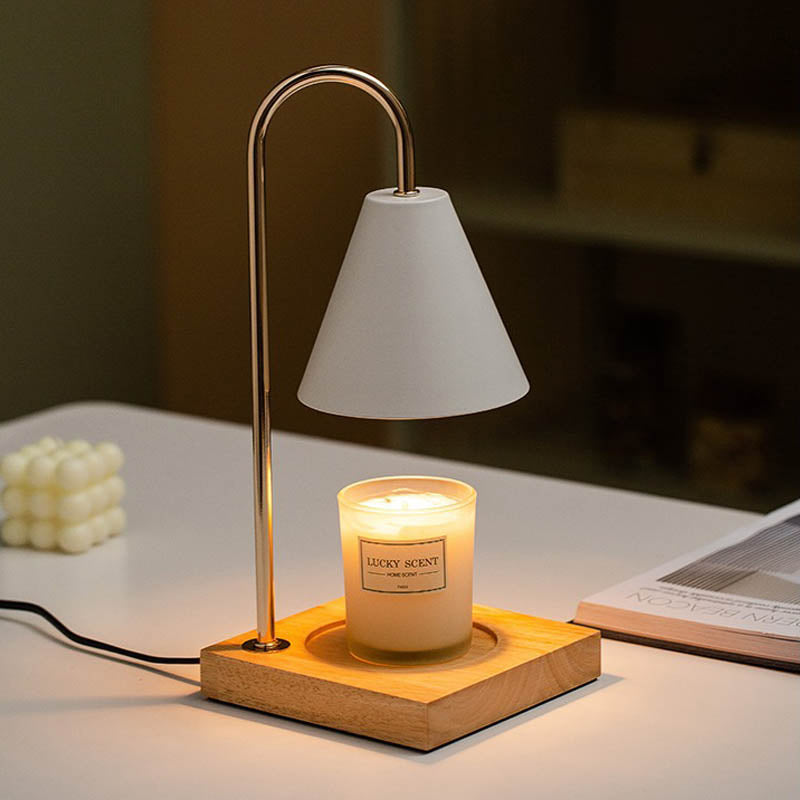 Electric Aromatherapy Wax Melt Warmer | Flameless Candle Lamp & Essential Oil Diffuser | Safe Night-Light Warmer for Home & Bedroom Décor