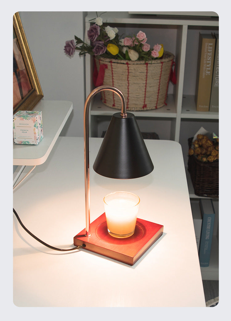 Electric Aromatherapy Wax Melt Warmer | Flameless Candle Lamp & Essential Oil Diffuser | Safe Night-Light Warmer for Home & Bedroom Décor