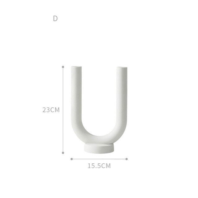 Modern Ceramic Candle Pedestal | Sculptural Minimalist Candle Stand | Decorative Accent for Pillars, Tapers & Home Styling