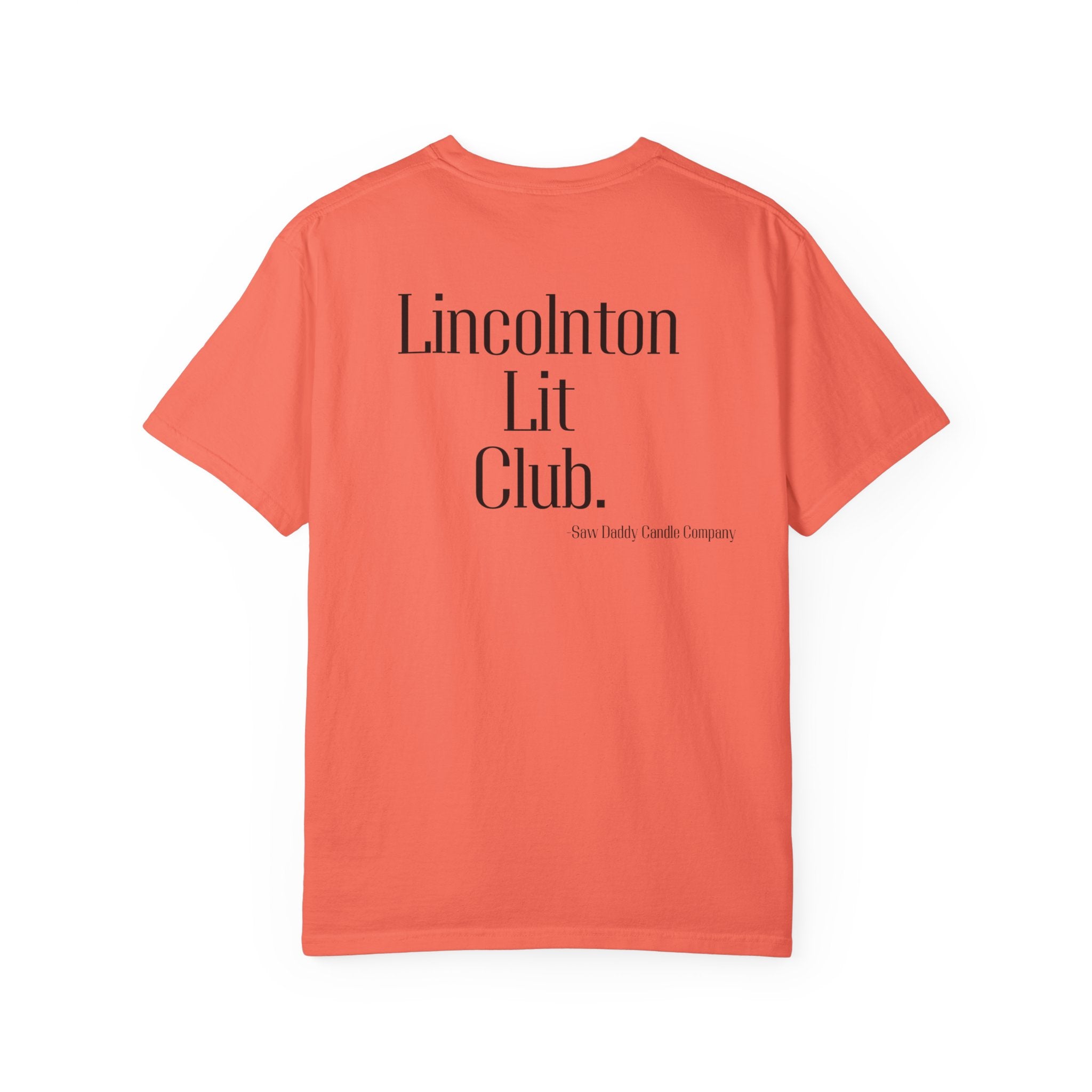 Lincolnton Lit Club T-Shirt — Literary Book Club Tee with 'Saw Shady' Chest Graphic