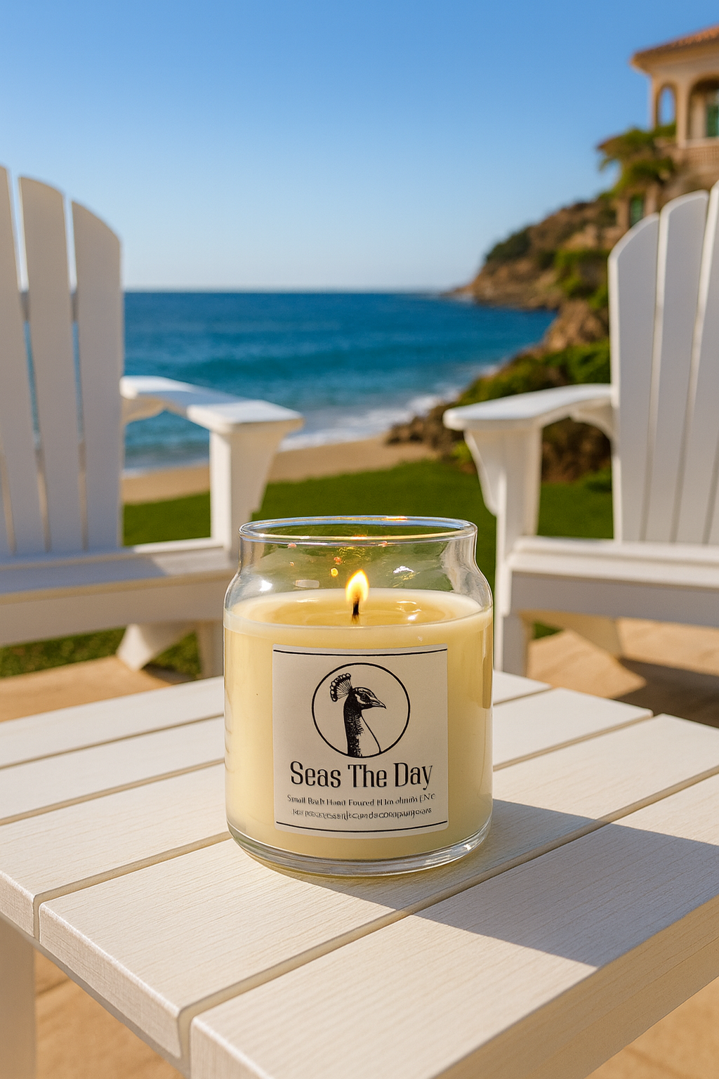 Seas the Day | Marine Clean Luxury Candle | Home Refresh & Gifting