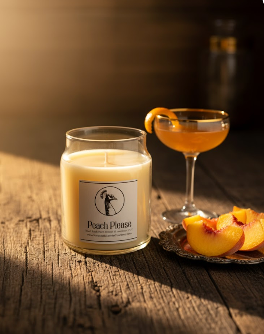Peach Please | Bright and Radiant Tangerine Candle | Home Refresh & Gifting